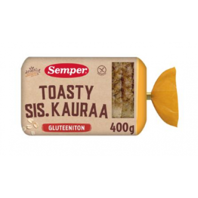 Безглютеновый хлеб Semper Toasty sis. Kaura 400г