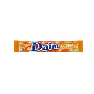 Батончик шоколадный Daim Orange Double 56г