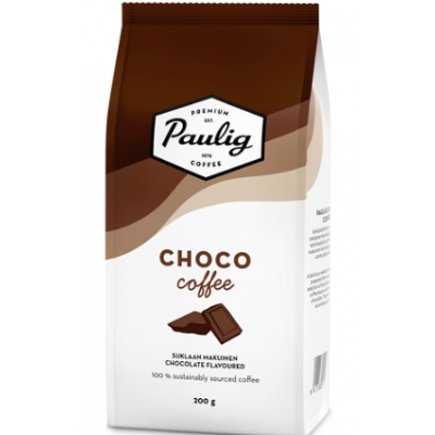 Кофе молотый со вкусом шоколада Paulig Choco Coffee 200 г