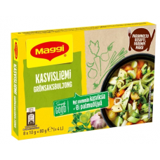 Овощной бульон в кубиках Maggi Kasvisliemi 8х10г