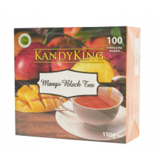 Чай черный с манго Kandy King 100шт в пакетиках