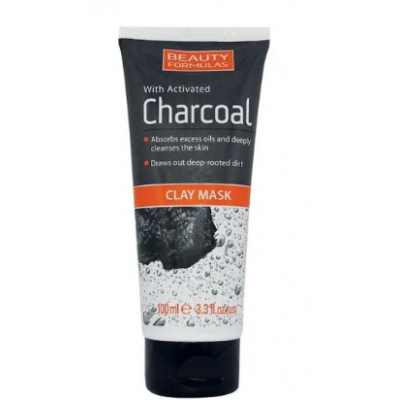 Маска с углем и глиной Beauty Formulas Charcoal 100 мл