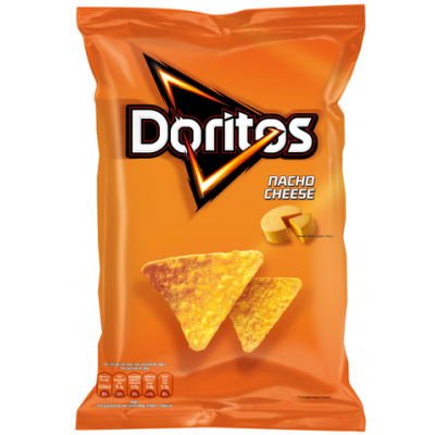 Кукурузные чипсы Doritos Nacho Cheese 170г со вкусом сыра