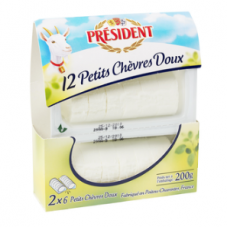 Козий сыр President Petit Chevres Doux 200г