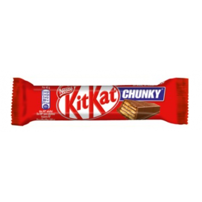 Вафли с шоколадной глазурью Nestle Kit Kat Chunky 40 г