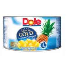 Кусочки ананаса в ананасовом соке Dole Tropical Gold 227 / 139г