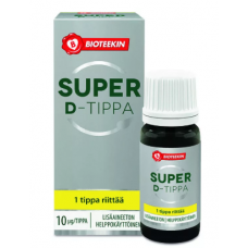 Капли с витамином Д BIOTEEKIN SUPER D-TIPPA 8 ML