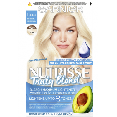 Краска для волос Garnier Nutrisse Truly Blonde L +++ ультро сильное отбеливание