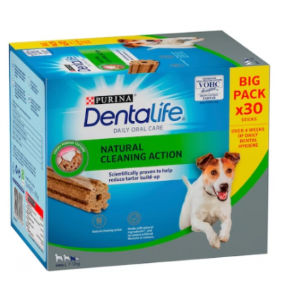 Жевательные палочки для собак Purina Dentalife Small 490г