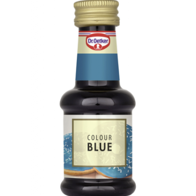 Пищевой краситель Dr. Oetker Blue Colour 30 мл синий