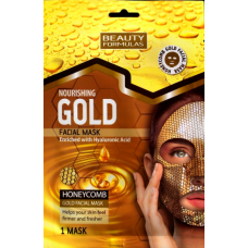 Маска для лица с золотыми сотами Beauty Formulas Nourishing Gold 1 шт