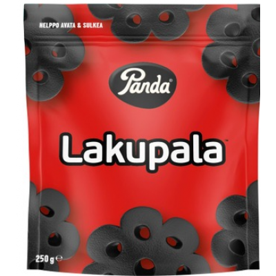 Конфеты лакричные Panda Lakupala 250г 