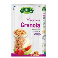 Безглютеновые цельнозерновые мюсли Myllarin Gluteeniton Marjainen Granola 350г