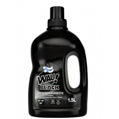 Гель для стирки черного белья Wau! Black 1.5л 