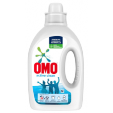 Жидкий порошок Omo Active Clean 1л для белого белья