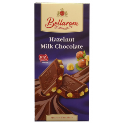 Молочный шоколад Bellarom Hazelnut Milk Chokolate 200 г