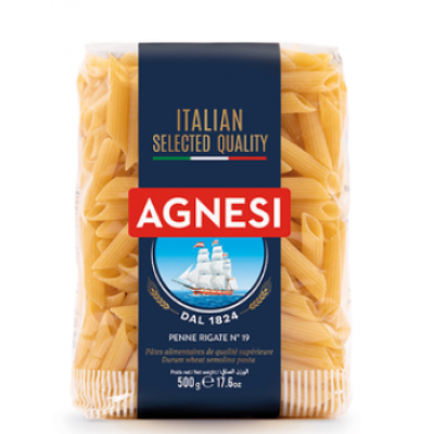 Паста Пенне Ригате Agnesi pasta Penne Rigate 500г