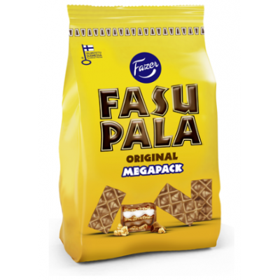 Вафли Fazer Fasupala Original Megapack 400г с молочным шоколадом