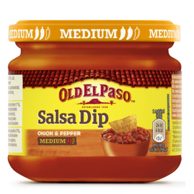 Соус  сальса Old El Paso Salsa Dip Medium 312г