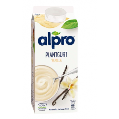 Ферментированный соевый продукт Alpro Plantgurt Vanilja 750г ваниль