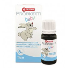 Капли молочнокислых бактерий  BIOTEEKIN PROBIOOTTI BABY TIPAT 8 мл