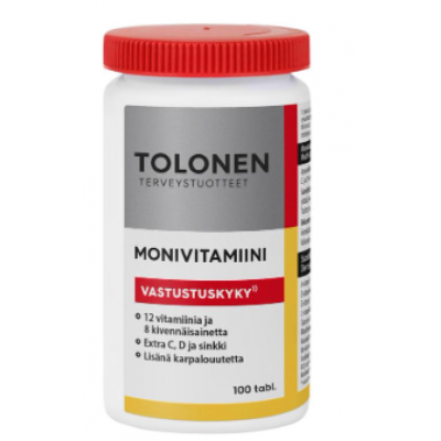 Витамины Tolonen Multivitamin Resistance 100таб