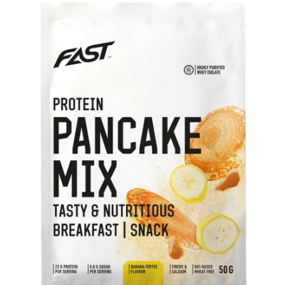 Протеиновая смесь для блинов Fast Pancake Mix 50г Banaani-Toffee