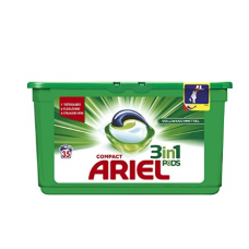 Капсулы для стирки Ariel Compact 3 in 1pods 35шт