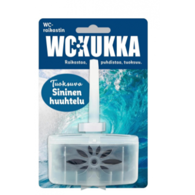 Освежитель для унитаза WC Kukka Sininen Huuhtelu 40г