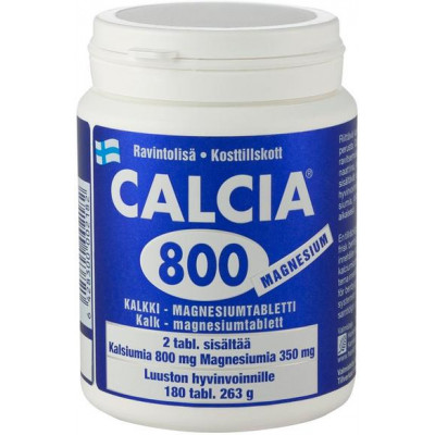 Витамины Calcia 800 magnesium (кальций + магний) , 140 таб.