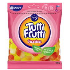 Жевательные конфеты Fazer Tutti Frutti Passion 180г