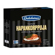 Хлебцы Oululainen Tummia Hapankorppuja 215 г