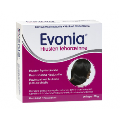 Препарат для роста волос Evonia Hair Power 56 капсул / 80 г