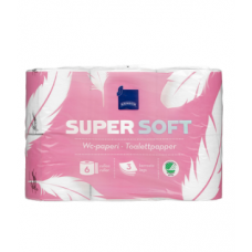 Туалетная бумага Rainbow Super Soft 6 шт