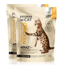 Сухой корм PrimaCat Chicken Для взрослых стерилизованных кошек 1,4 кг  