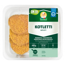 Котлеты домашние Snellman Kotletti Raakalihavalmiste 6шт 300г