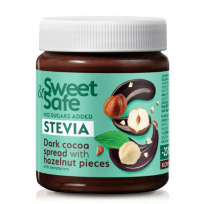 Паста кремовая Stevia Sly Sweet&Safe 220г Какао-фундук