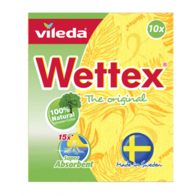 Салфетки для уборки Wettex 10шт