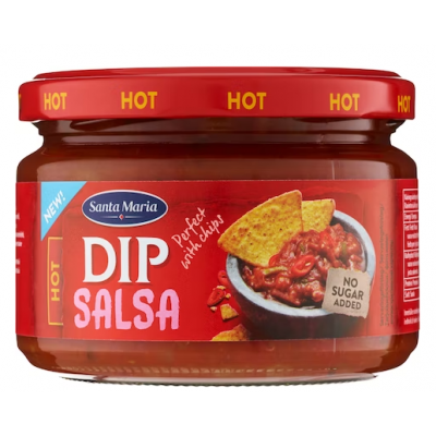 Острый мексиканский соус с сальсой Santa Maria Tex Mex Salsa Dip Hot 250 г