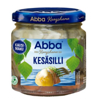 Сельдь по летнему рецепту Abba kesasilli 240/120г в стекле