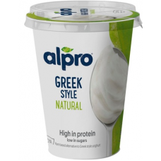 Соевый йогурт без добавок Alpro Greek Style Naturell Maustamaton 400г