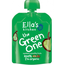 Органический фруктовый смузи Ella's Kitchen The Green One Organic 90г с 6 месяцев