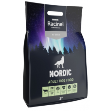 Корм для взрослых собак Racinel Nordic Adult Dog Food 3кг баранина