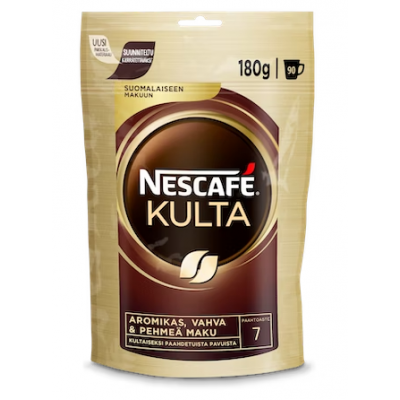 Кофе растворимый Nescafe Kulta 180г в мягкой упаковке