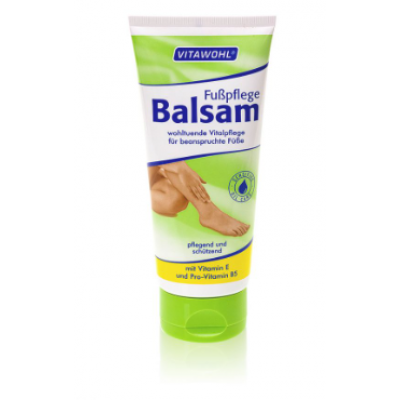 Крем-бальзам для ног Vitawohl Foot Cream 100г в тубе