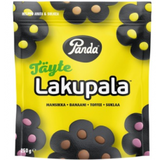 Конфеты с лакрицей Panda Lakupala Taytelakritsi 250г