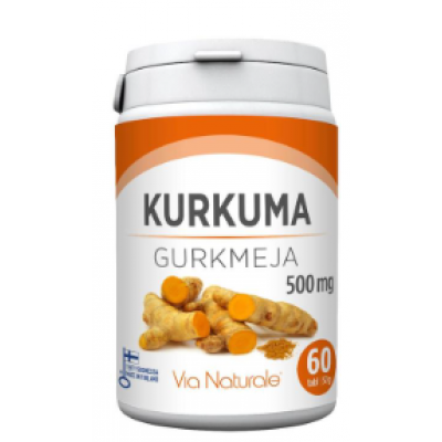 Куркума Kurkuma Via Naturale 500 mg 60таб