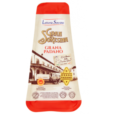 Сыр твердый Latteria Soresina Grana Padano DOP 200г