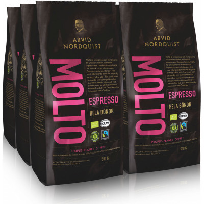 Кофе в зернах Arvid Nordquist Selection Molto Espresso 6 x 500 г