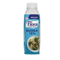 Безлактозный крем для приготовления пищи Flora Ruoka 15% 2,5dl 